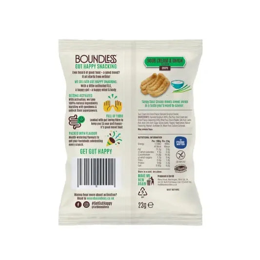 Boundless Sour Cream & Onion Chips 23g