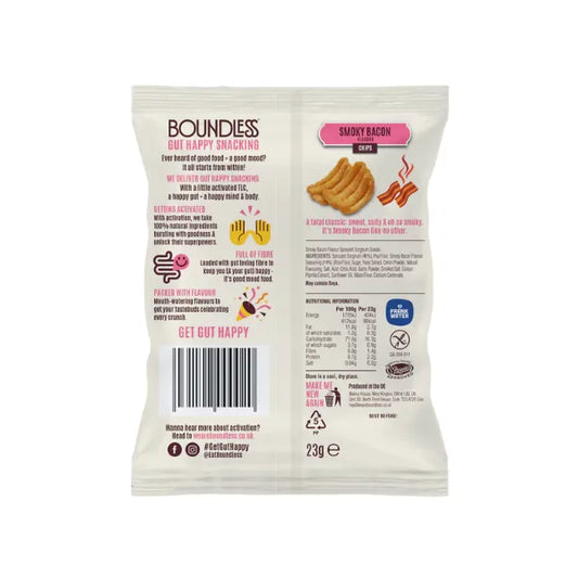 Boundless Smoky Bacon Chips 23g