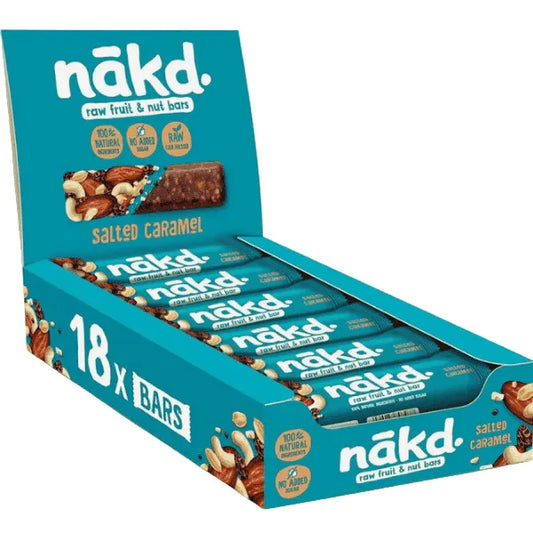 Nakd Raw Fruit & Nut Bar Salted Caramel 45g
