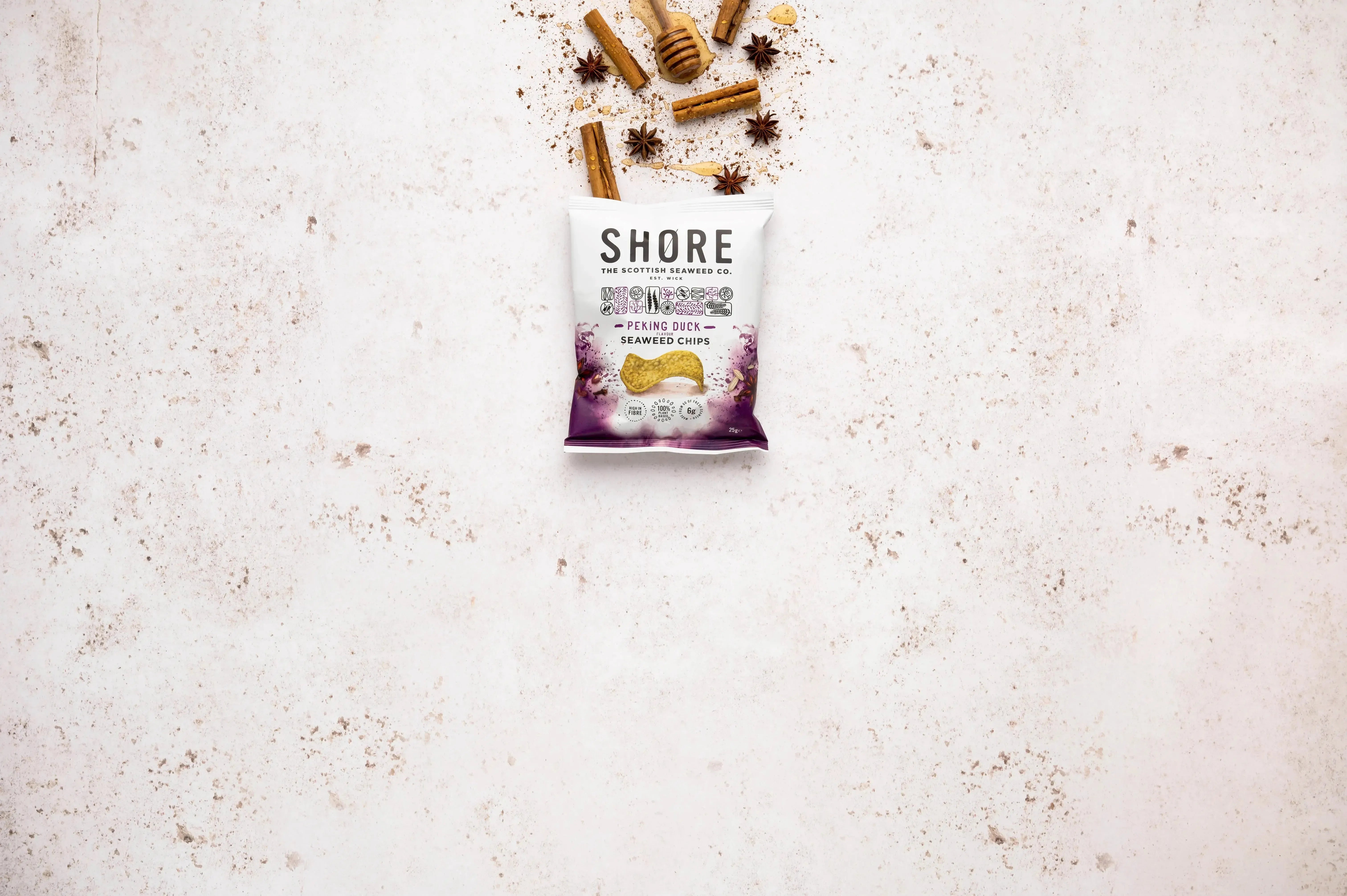 Shore Seaweed Chips - Peking Duck 25g