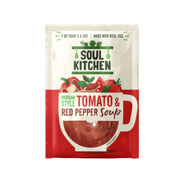 image of Soul Kitchen mexican style tomato and red pepper soup pack