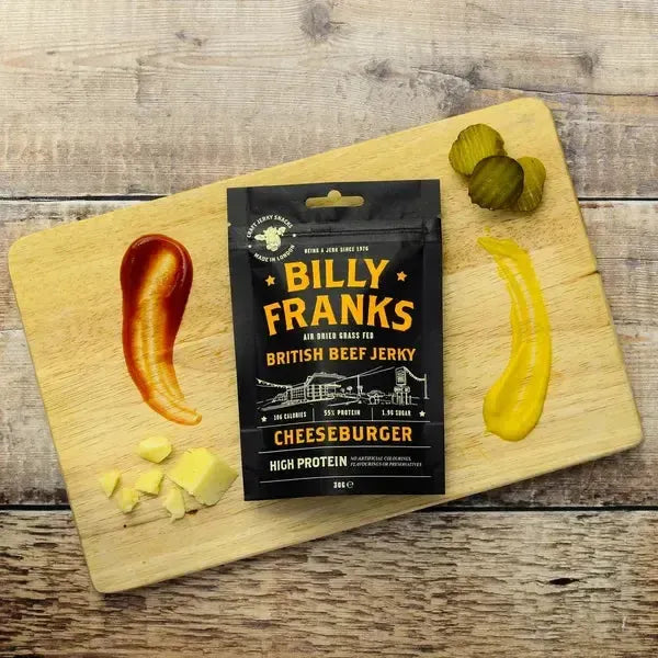 Billy Franks British Beef Cheeseburger 30g