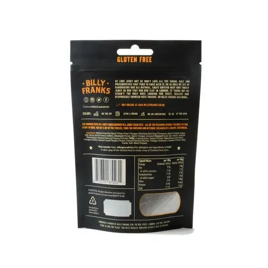 Billy Franks British Beef Cheeseburger 30g