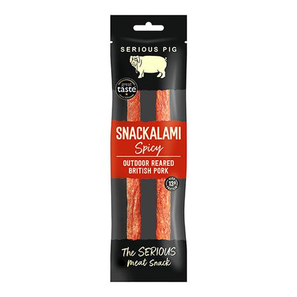Serious Pig Snackalami Spicy 30g