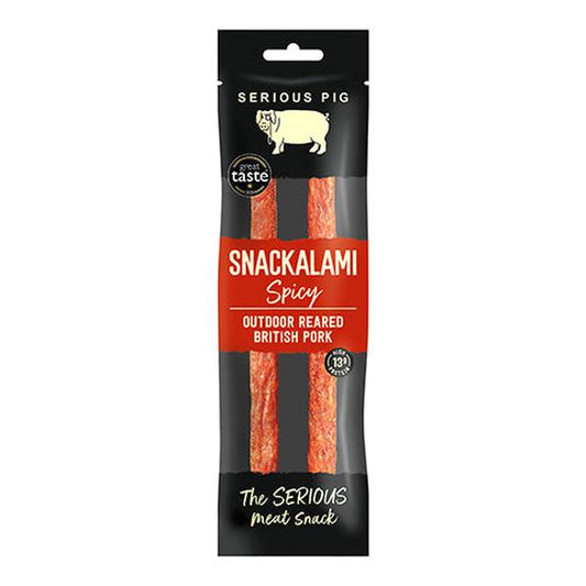 Serious Pig Snackalami Spicy 30g