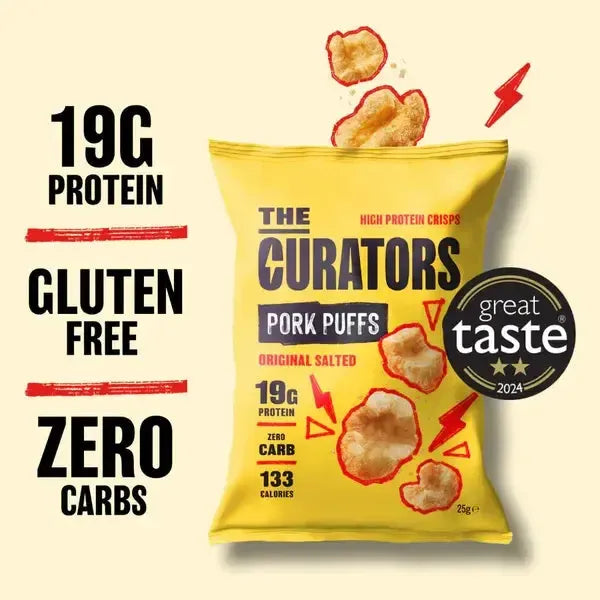 The Curators Salted Pork Puffs 25g