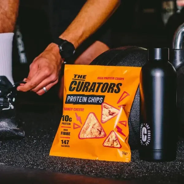 The Curators Tangy Cheese Protein Chips 35g
